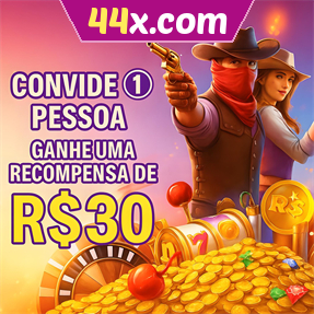 44x.com Indique amigos para receber um bônus